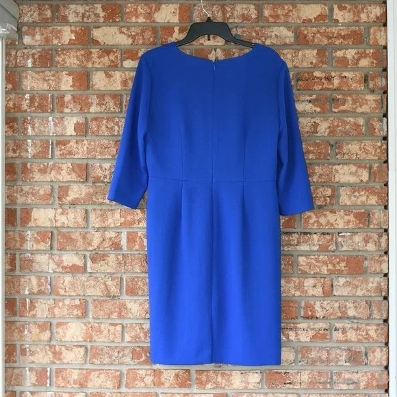 TAHARI Blue Dress - Picture 4 of 6